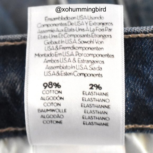 MOTHER | The Stunner Ankle Step Fray Jeans (Helter Skelter) Size 32 NWT - Picture 16 of 16